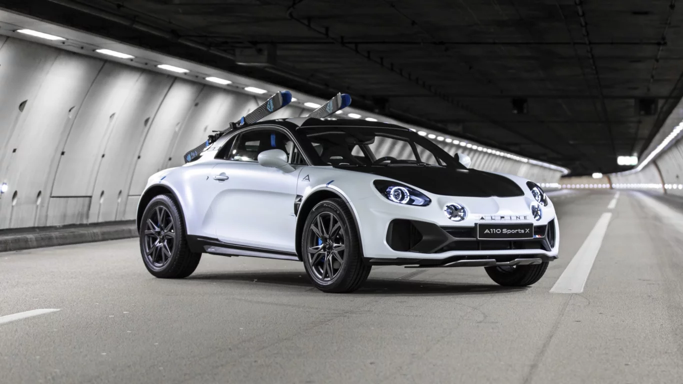 auto, alpine, concept