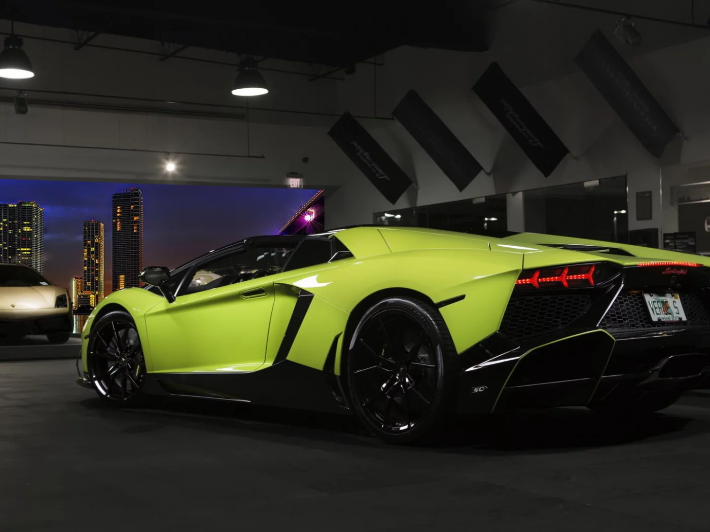 auto, lamborghini, aventador