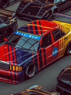 auto, mersedes benz, tuning