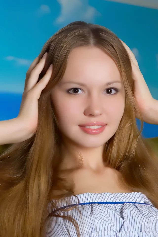 девушка, портрет