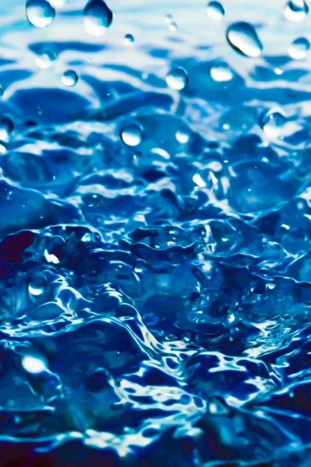 water, drops