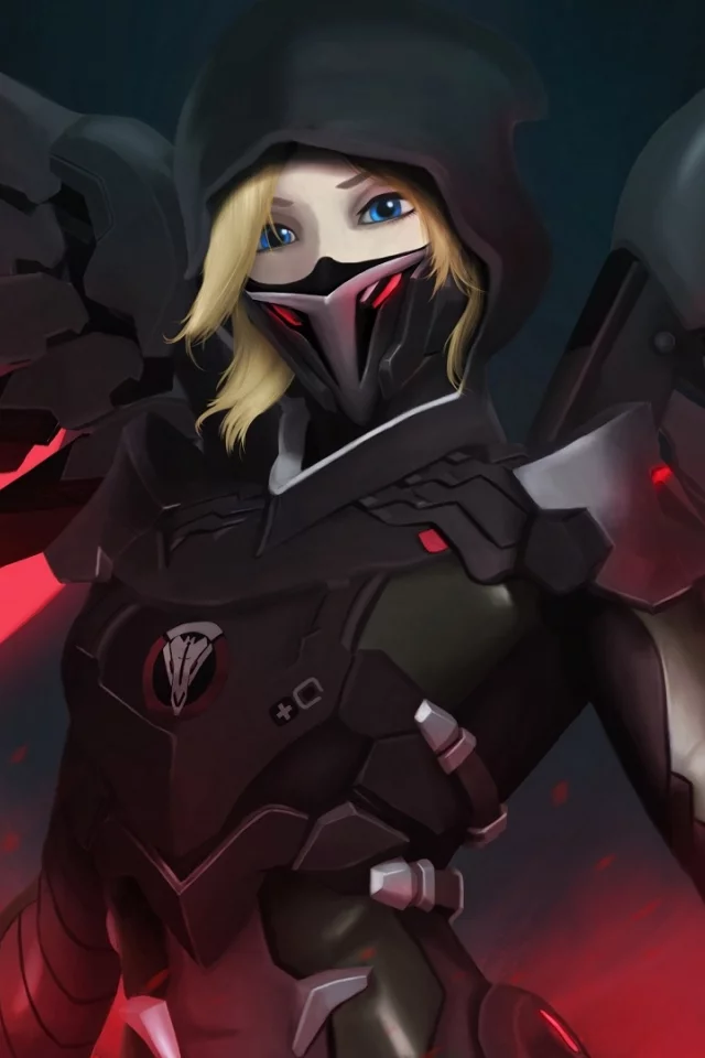 overwatch, девушка