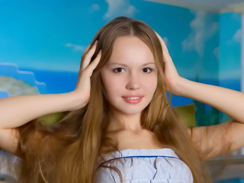 девушка, портрет