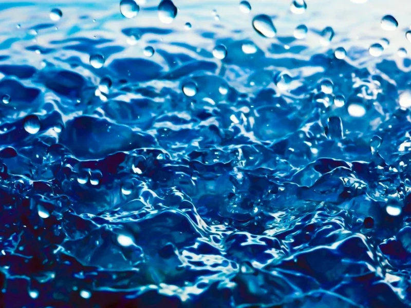 water, drops