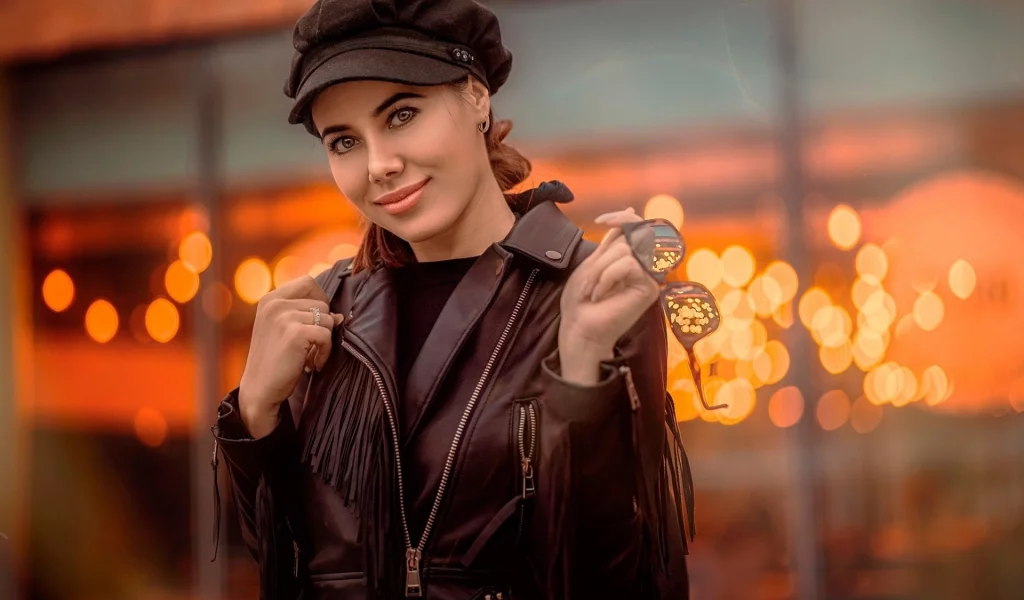 девушка, красивая, улыбается