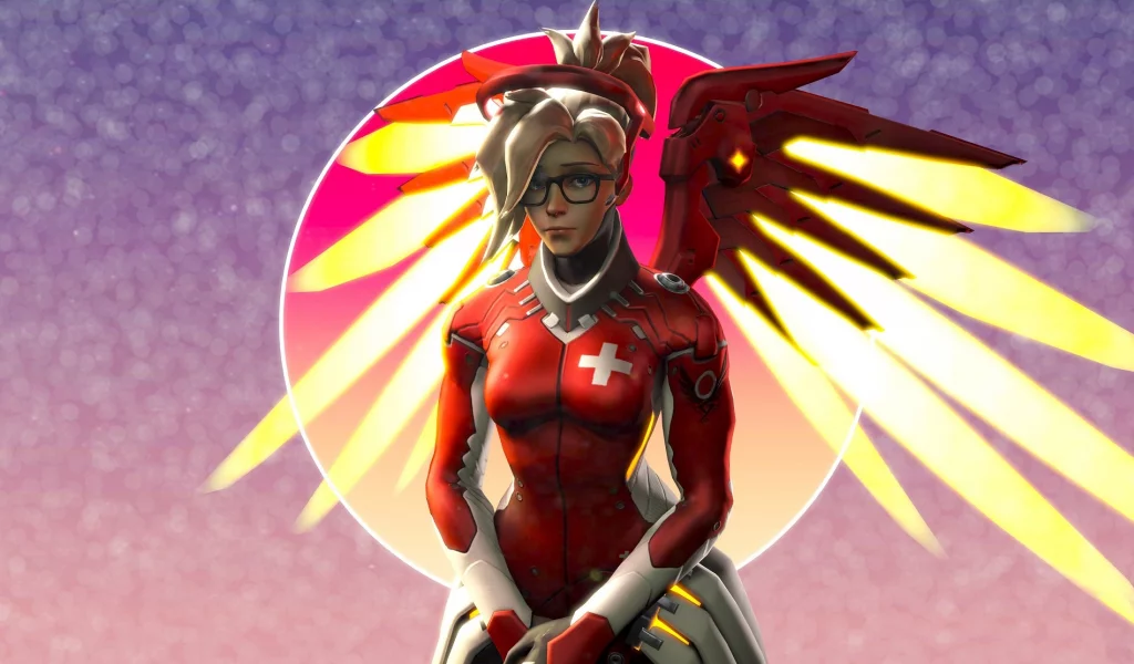 overwatch, девушка