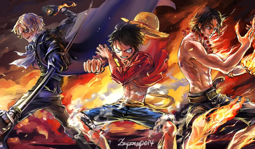 one piece, парни
