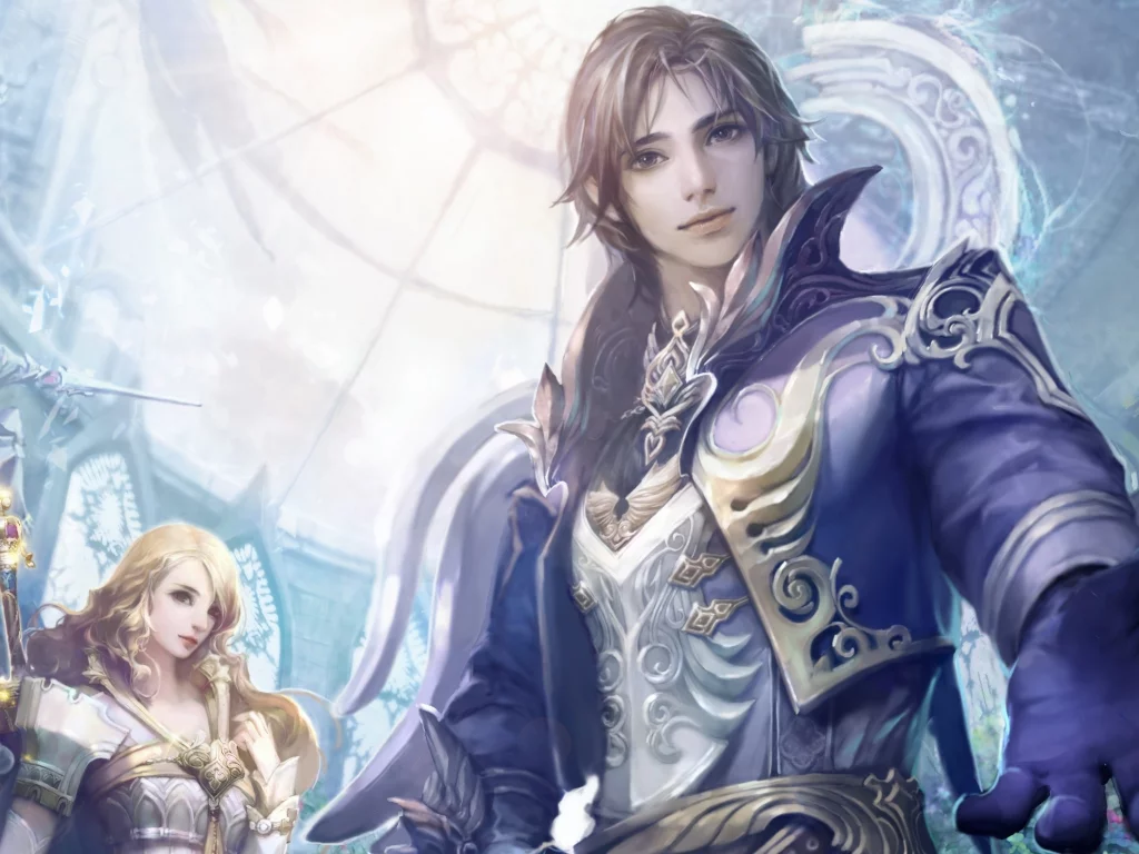 aion the tower of eternity, девушка, парень