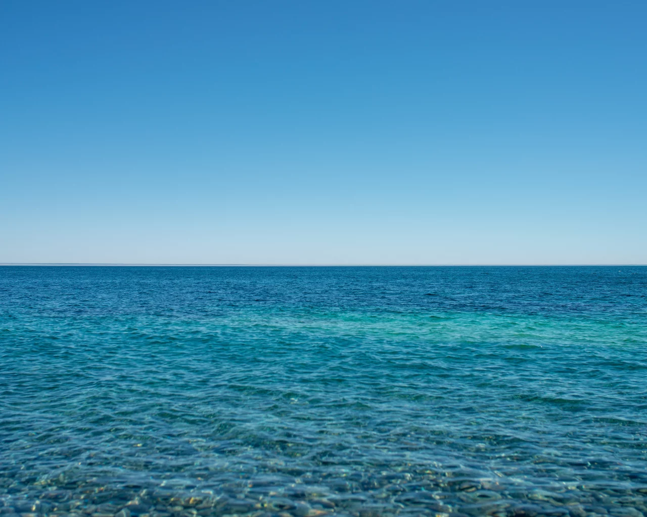 море, горизонт