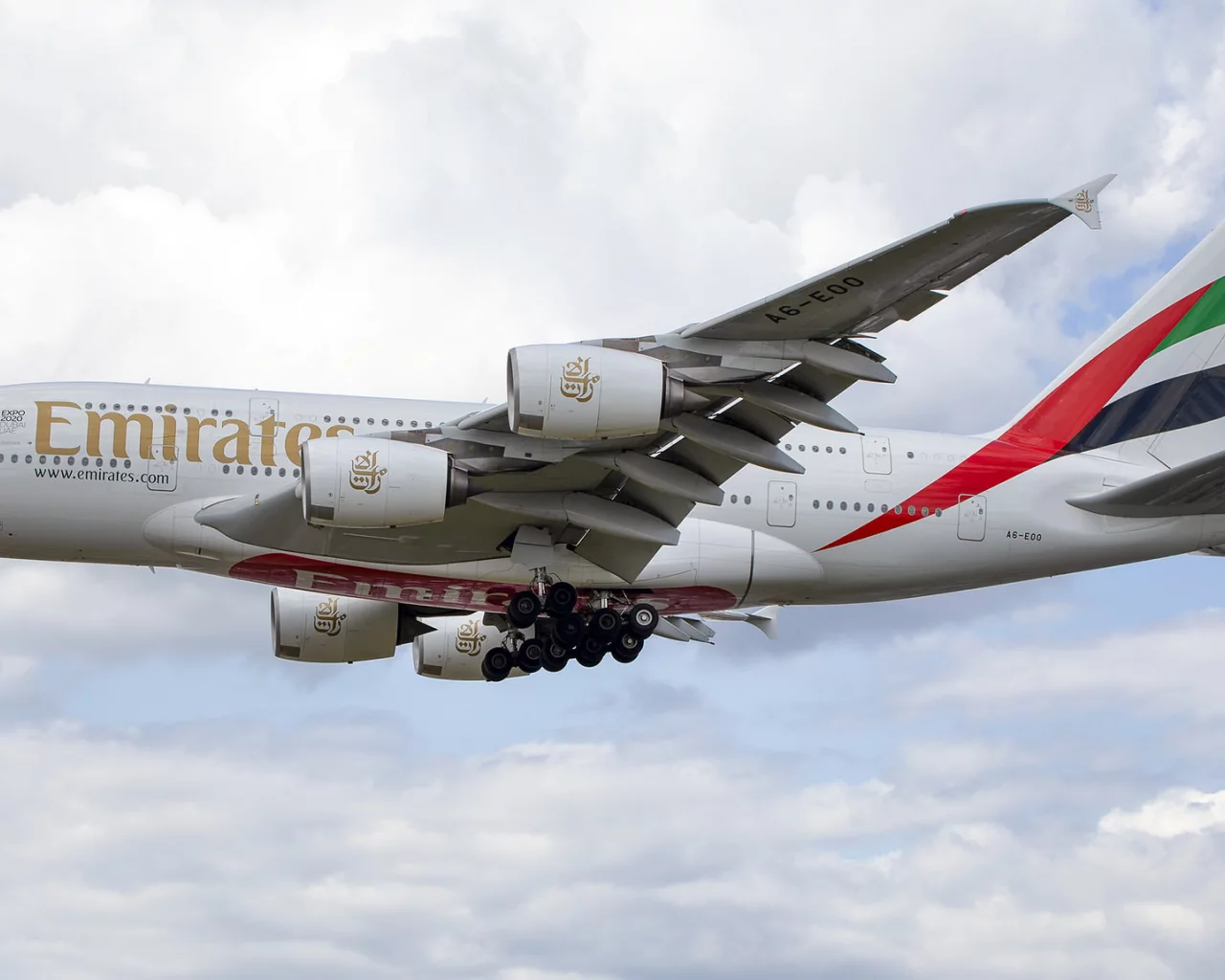 airbus a380 861, самолет