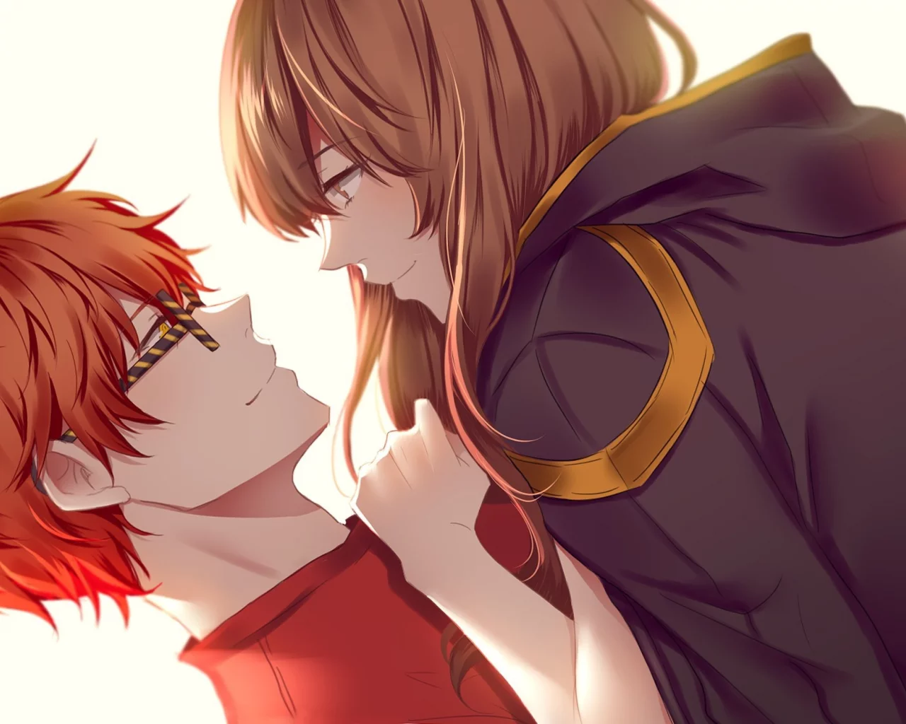 mystic messenger, двое