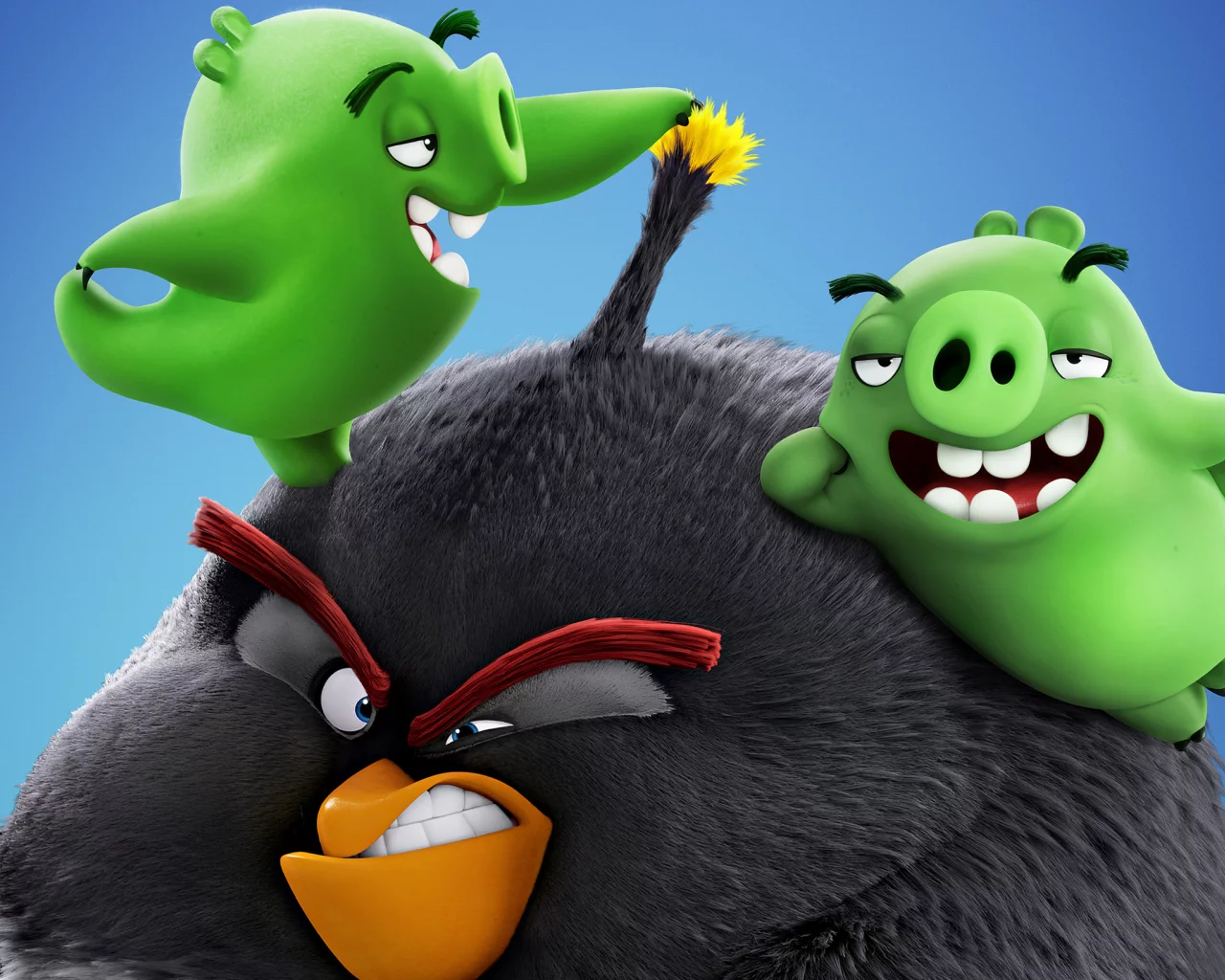 the angry birds movie 2, свинки, птичка, злость