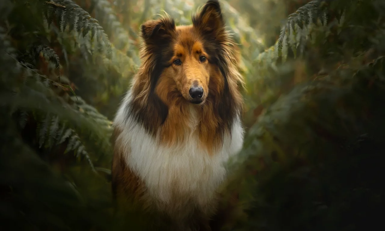 собака, колли