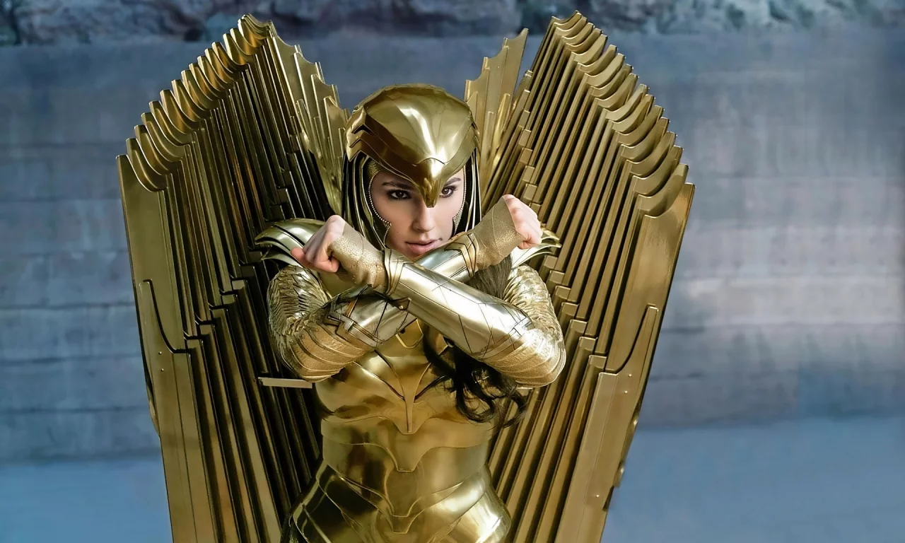 wonder woman 1984, девушка, крылья