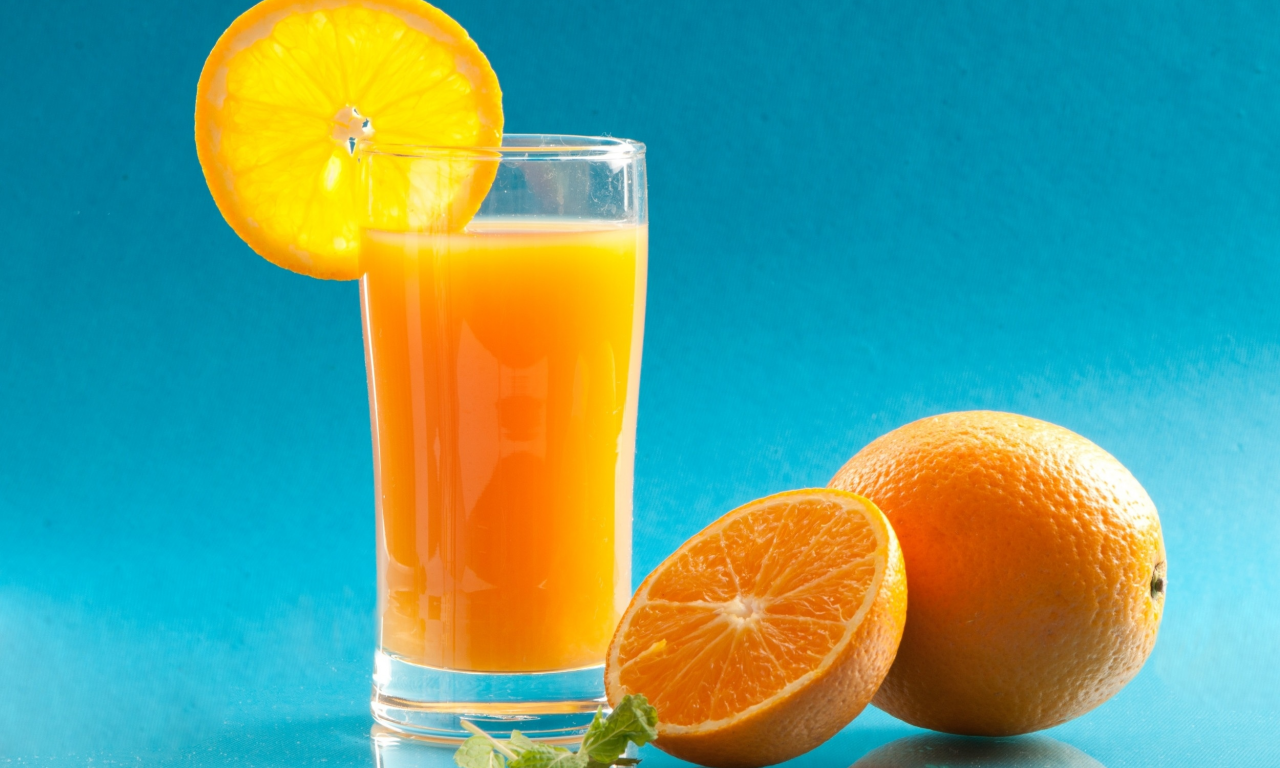 сок, апельсины, мандарины