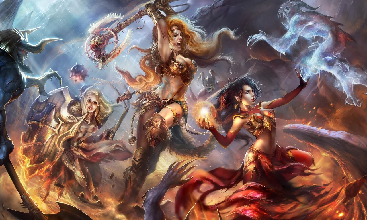 diablo 3 reaper of souls, фэнтези
