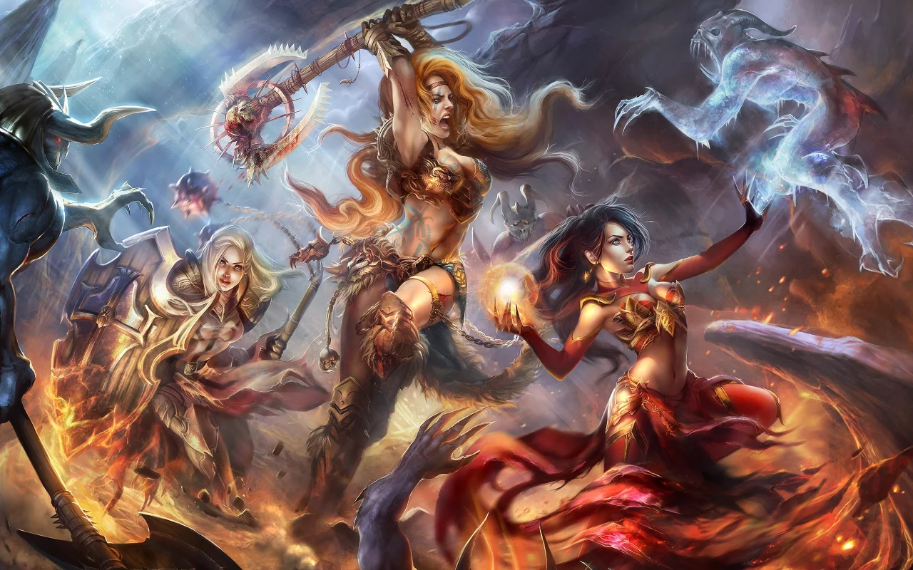 diablo 3 reaper of souls, фэнтези