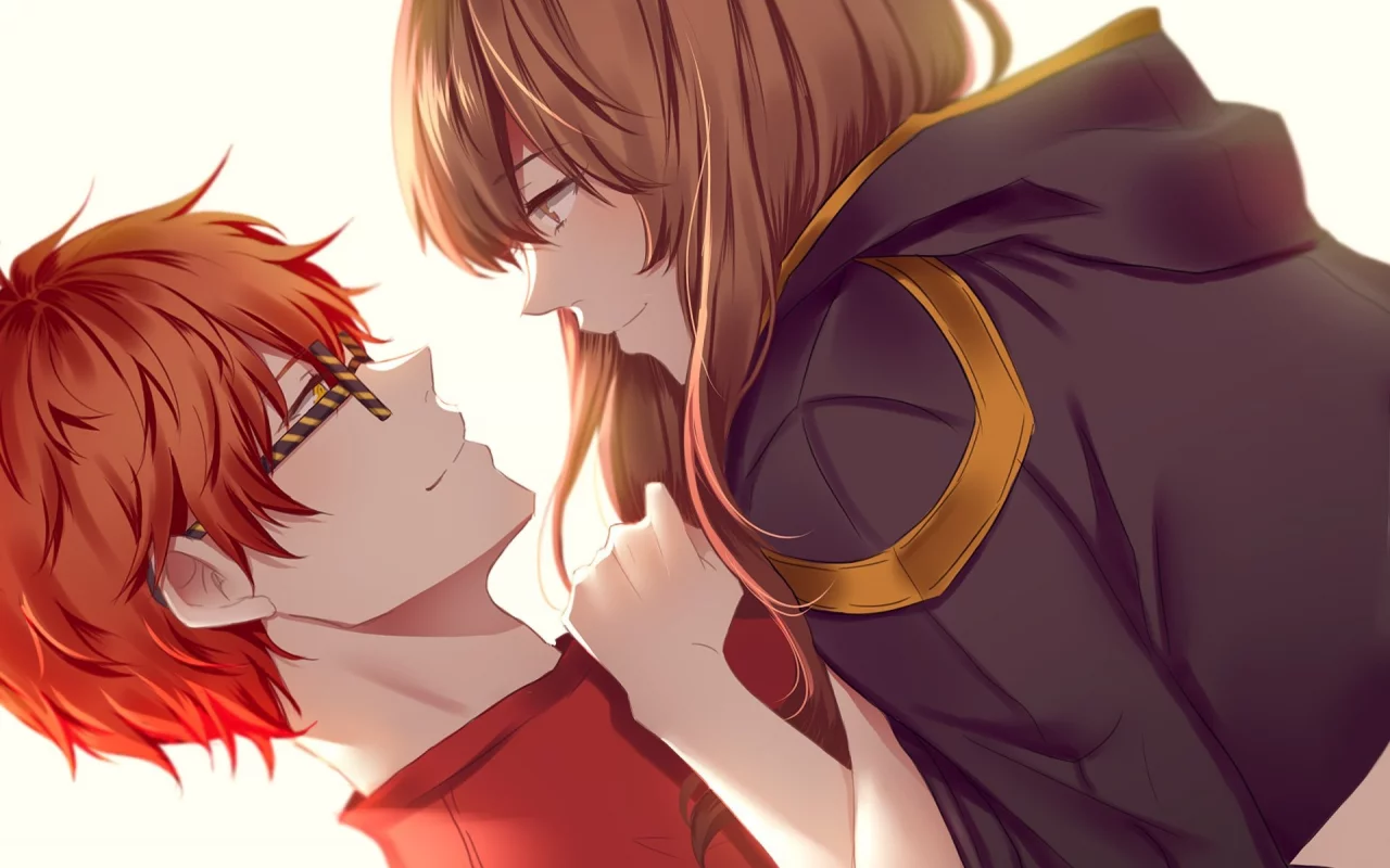 mystic messenger, двое