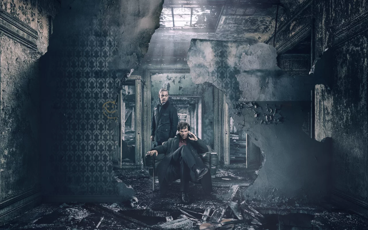 шерлок холмс, сериал, бенедикт камбербэтч, мартин фримен, джон ватсон