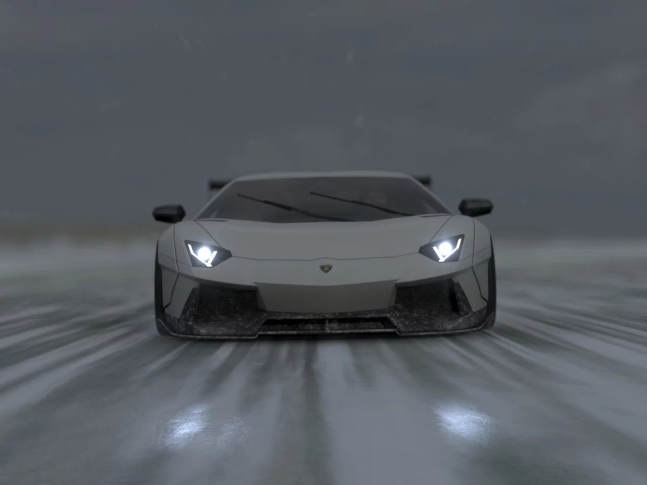 auto, lamborghini aventador