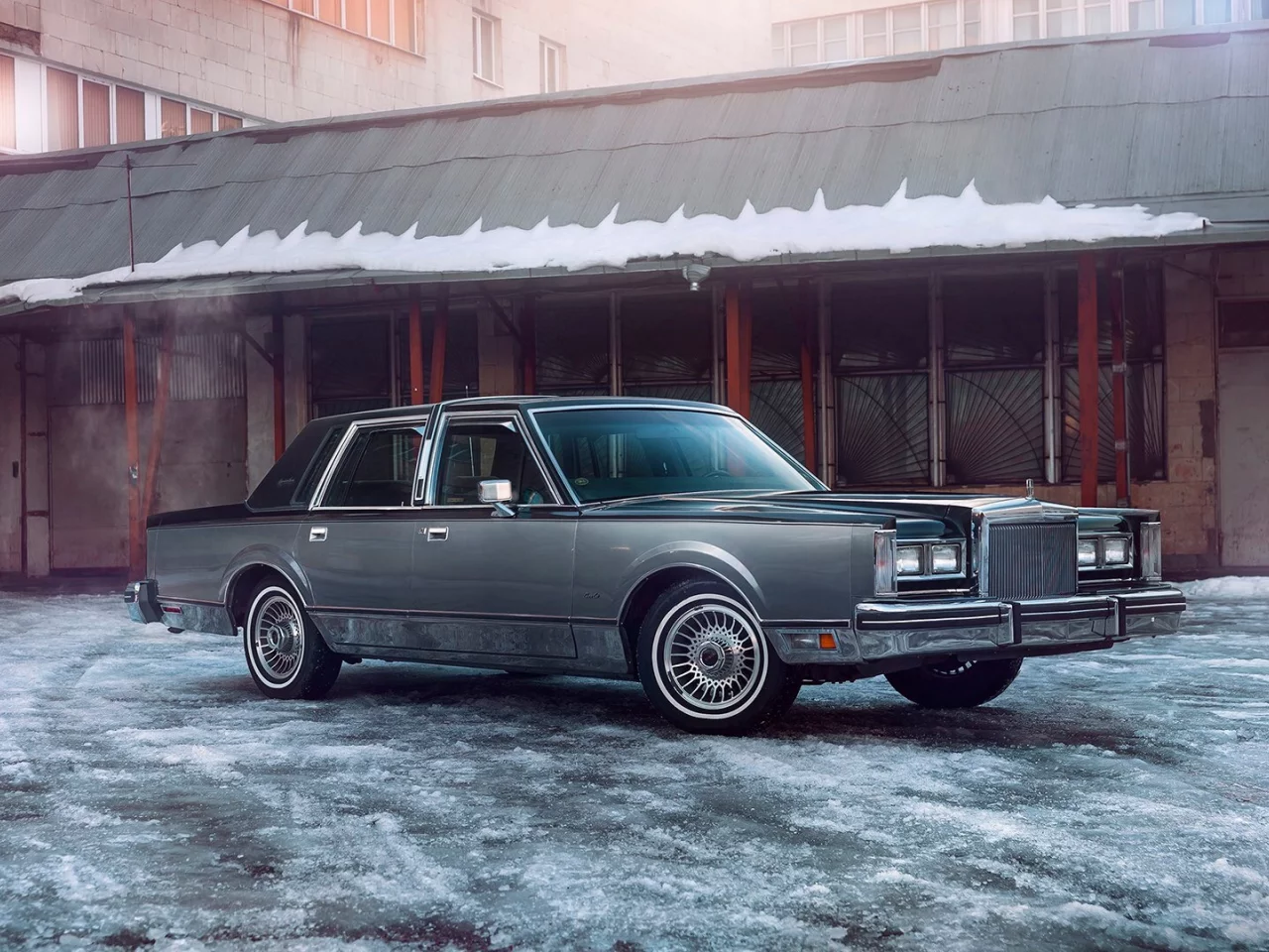 автомобиль, линкольн, 1984 года