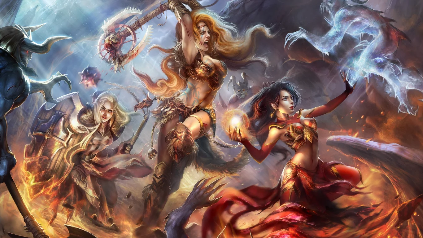 diablo 3 reaper of souls, фэнтези