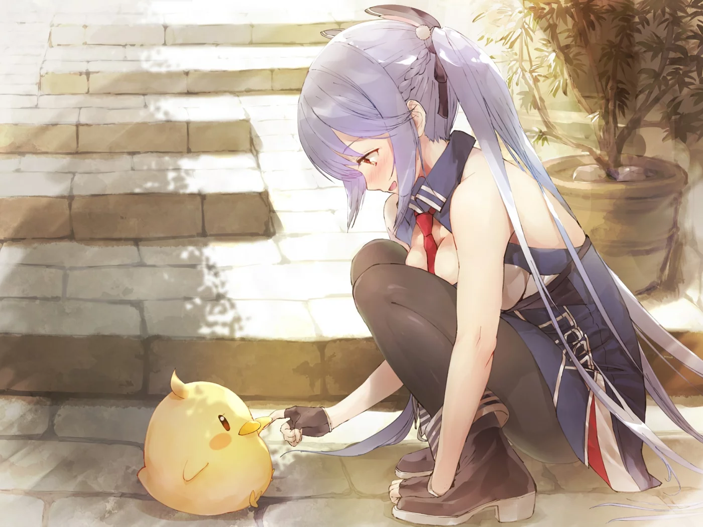 azur lane, девушка