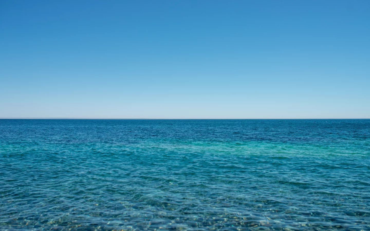 море, горизонт