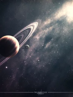 космос, звёзды, планета