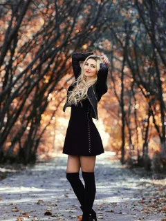 девушка, взгляд, красивая
