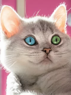 кот, фон