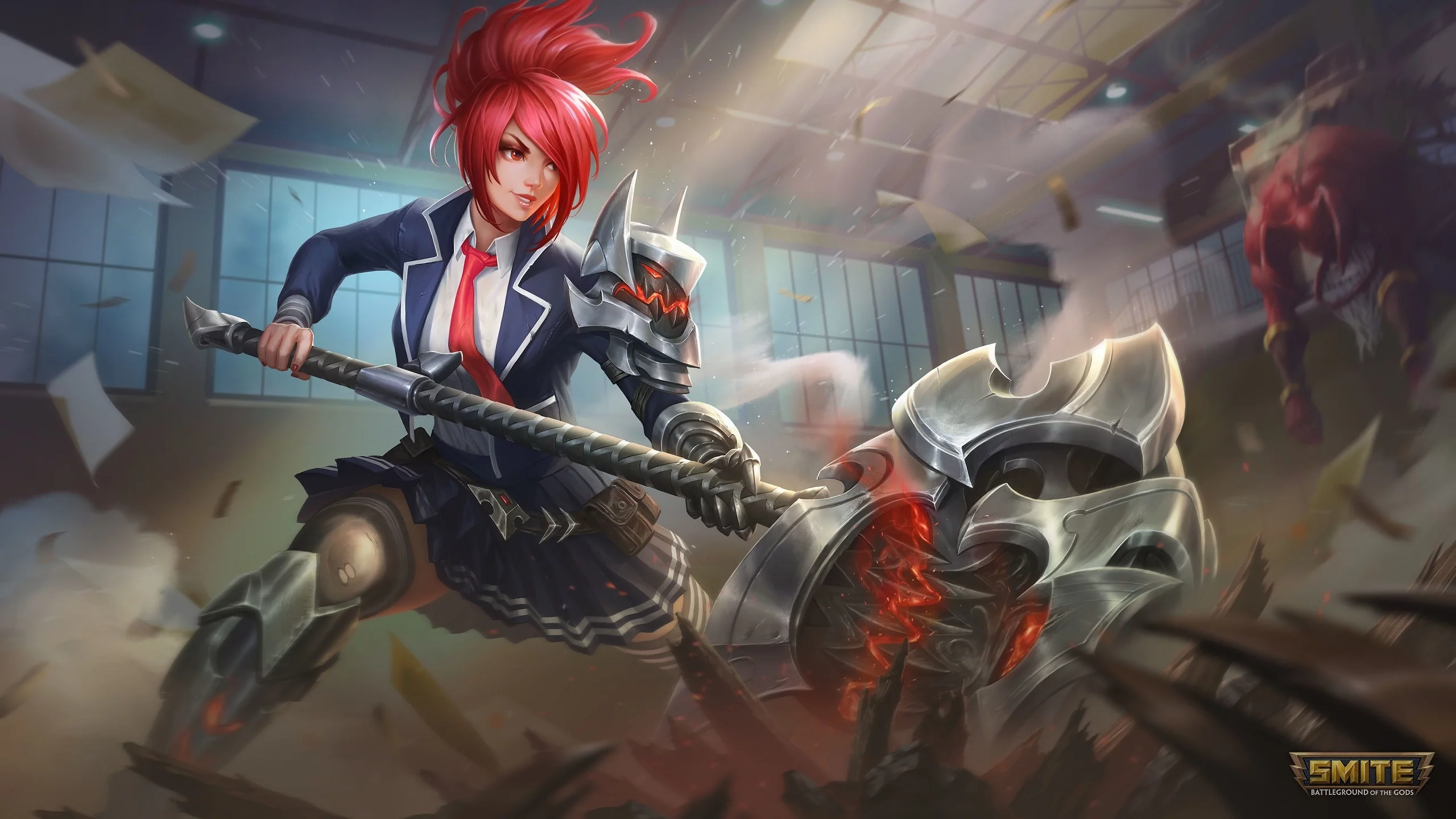 smite, девушка