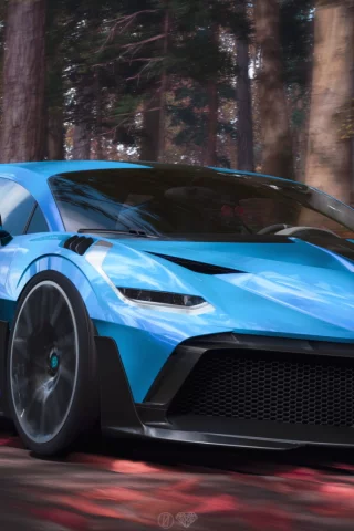 auto, bugatti chiron