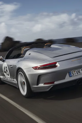 auto, porsche speedster