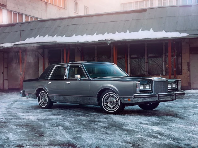 автомобиль, линкольн, 1984 года