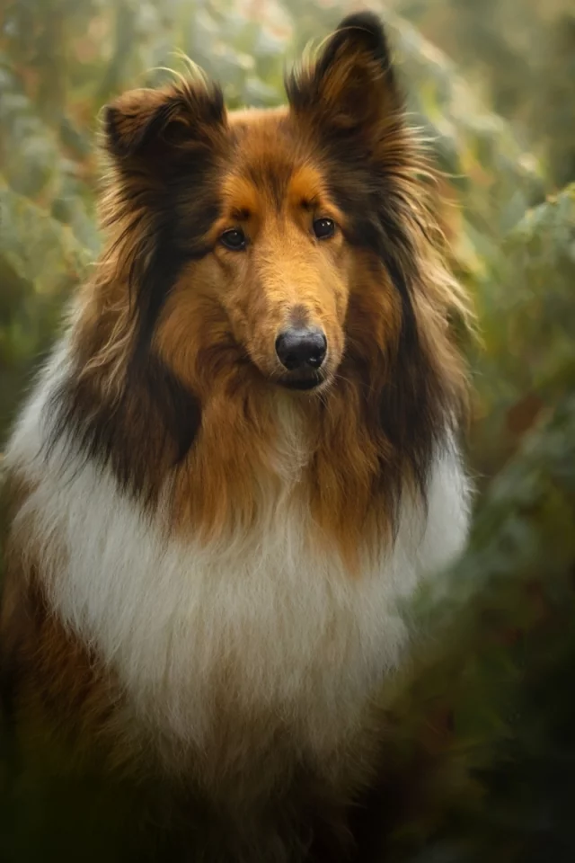 собака, колли