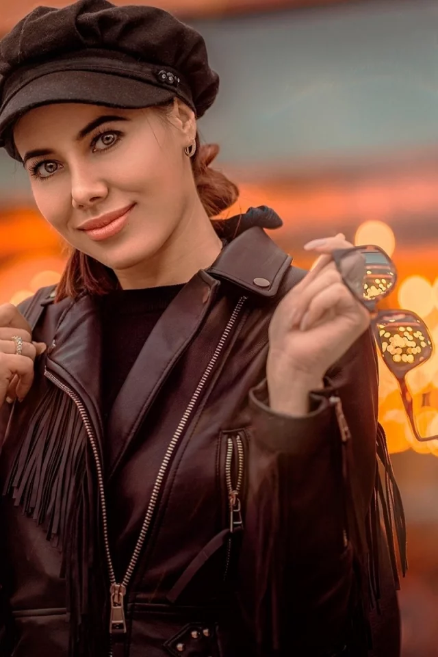 девушка, красивая, улыбается