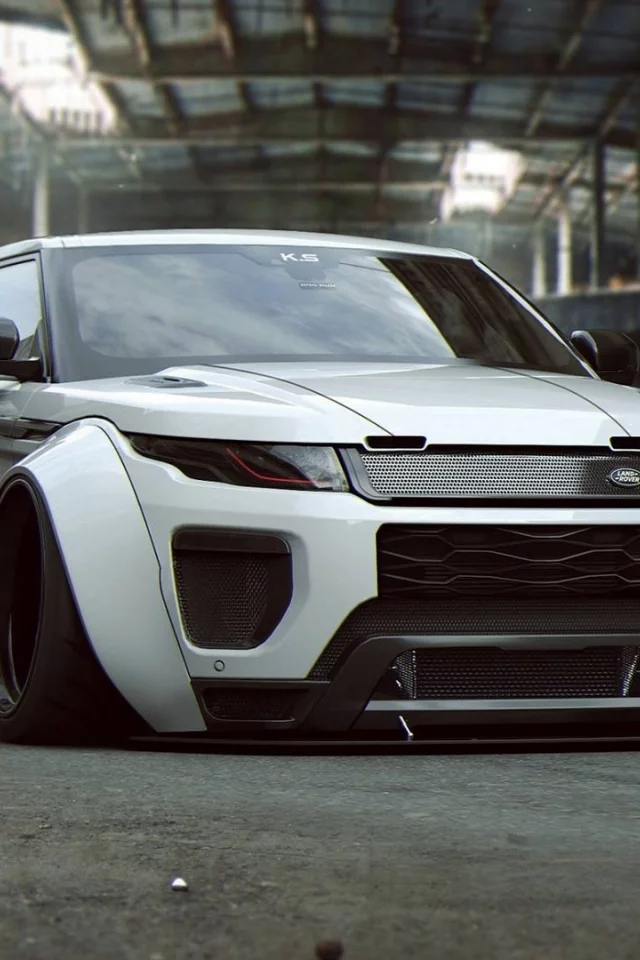 auto, range rover, evoque