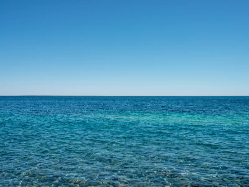 море, горизонт