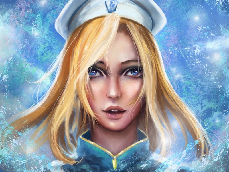 overwatch, девушка