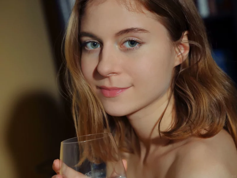 девушка, взгляд красивая