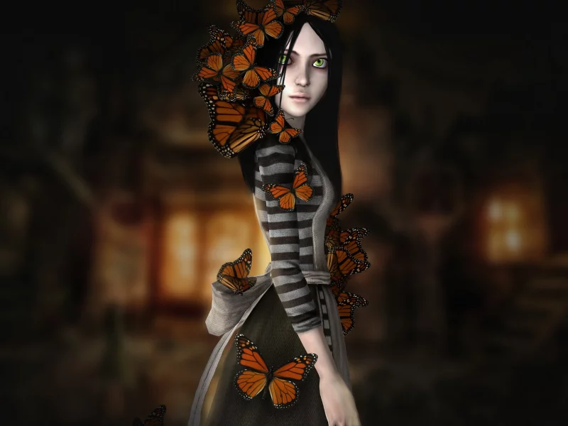alice madness returns, игра, девушка