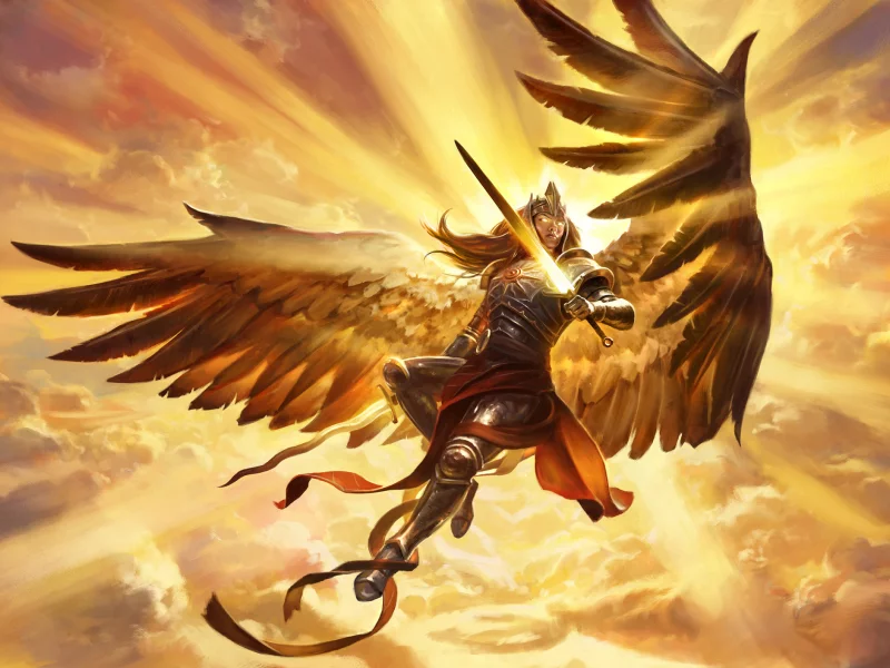 magic the gathering amonkhet, ангел