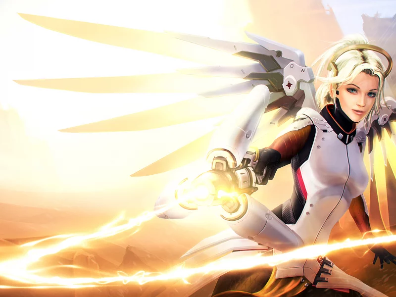 overwatch, девушка