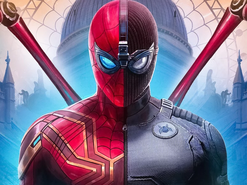 spider man far from home, паук