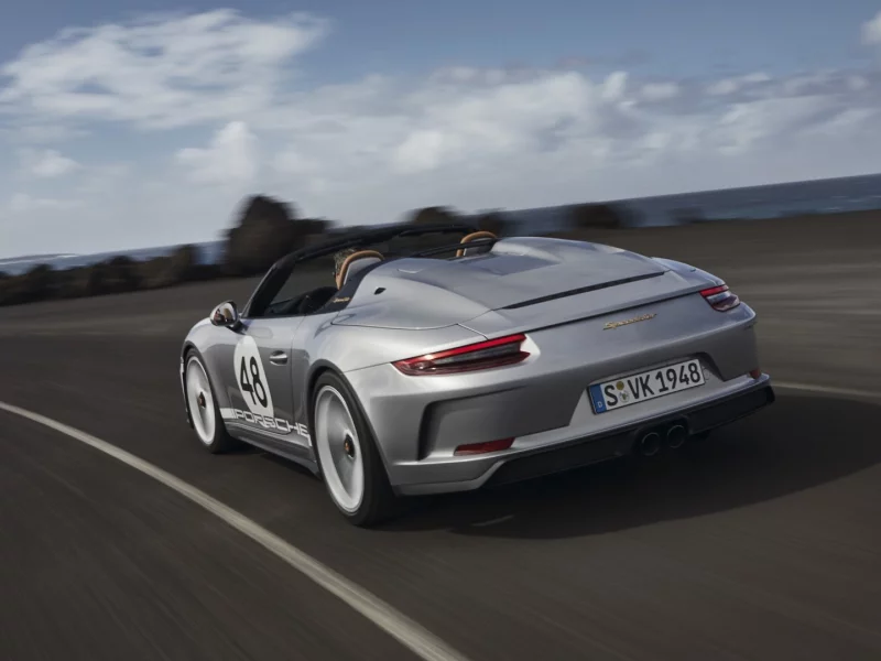 auto, porsche speedster