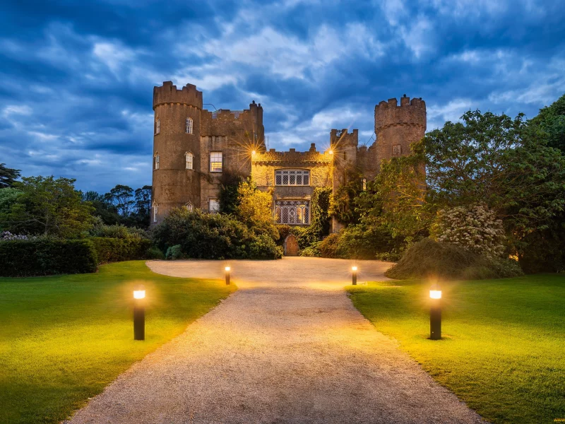 malahide castle county dublin, замок