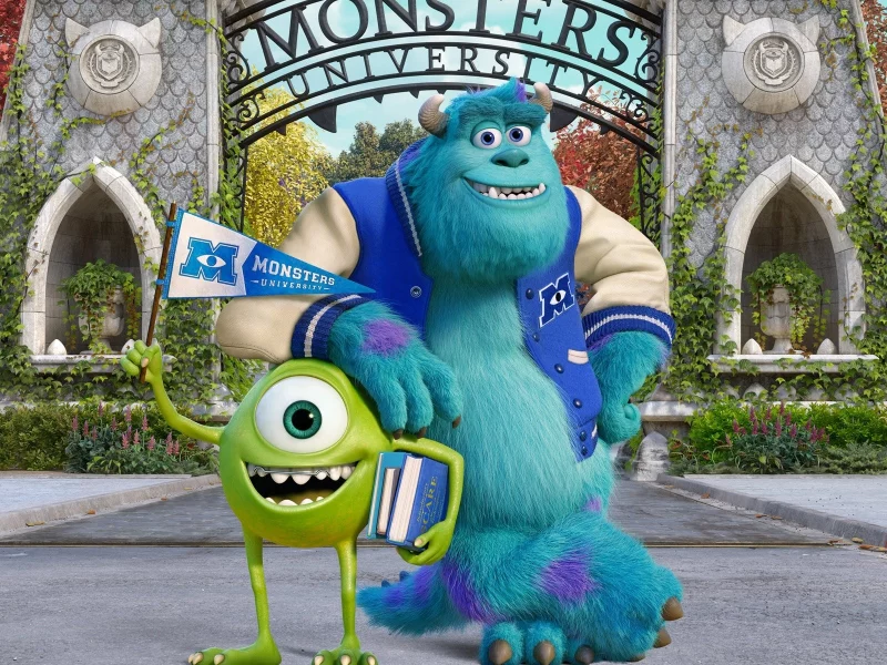 monsters university, университет монстров