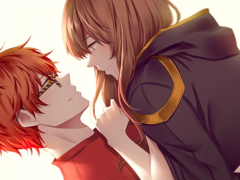 mystic messenger, двое