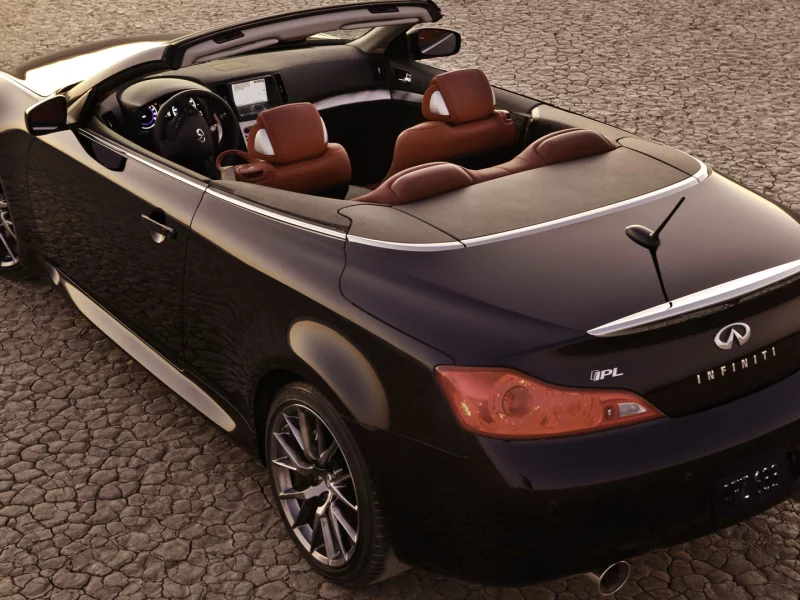 auto, infiniti, cabriolet